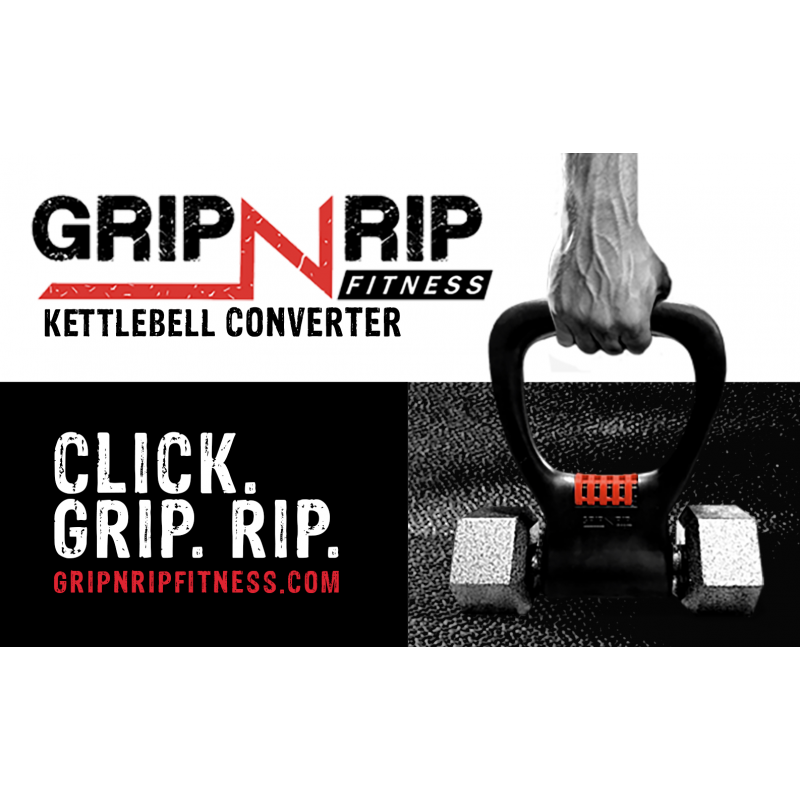 Grip N Rip Fitness 조정 가능한 덤벨 그립은 1-1.3
