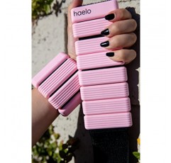 Haelo Hoops - 2개 세트(각 1lb) | 남성과 여성을 위한 조절 가능한 웨어러블 손목 및 발목 무게 | 요가, 댄스, 발레, 필라테스, 유산소 운동, 에어로빅, 걷기