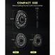 AboveGenius 주철 2인치 올림픽 플레이트 웨이트 세트(가정 및 체육관에서 근력 운동, 역도 및 크로스핏용)