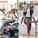 66FIT 손목 발목 무게 2개 세트(각 1Lb) 여성용 조절 가능한 발목 무게 남성용 어린이 훈련 강도 증가 여성용 손목 무게 세트 근력 훈련 걷기 달리기 요가 필라테스 체육관