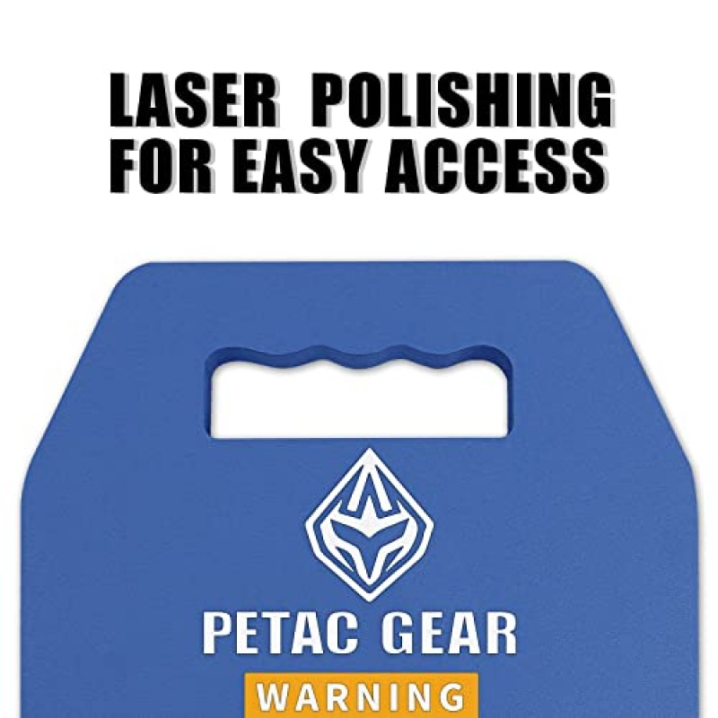 PETAC GEAR 남성용 가중 조끼 용 웨이트 플레이트 운동, 5/10/15/20 LBS 웨이트 강도 훈련 조끼 장비 운동 장비