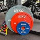 NEXO 2.5LB 파란색 고무 범퍼 플레이트 쌍 - 프리미엄 무광 마감 2x 2.5LB 크로스 트레이닝 웨이트 플레이트