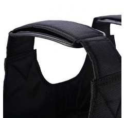Demeras 가중 조끼 조정 가능한 로딩 무게 재킷 복싱 훈련 양복 조끼 피트니스 50KG 최대 로딩