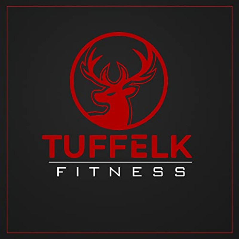 TUFFELK 피트니스 급속 잠금 역도 벨트(남성 및 여성용) - 금속 버클 - 등 지지대 - 역도, 파워리프팅, 근력 훈련, 스쿼트 또는 데드리프트용 체육관 벨트.