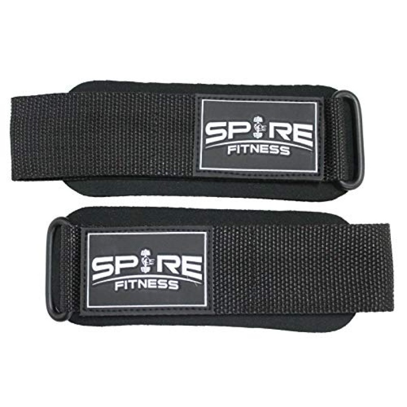 역도용 Spire 손목 랩, NeoTek 쿠션 리프팅 스트랩, 역도용 손목 스트랩, 보디빌딩, 파워리프팅, 근력 훈련, 남성 및 여성용 데드리프트