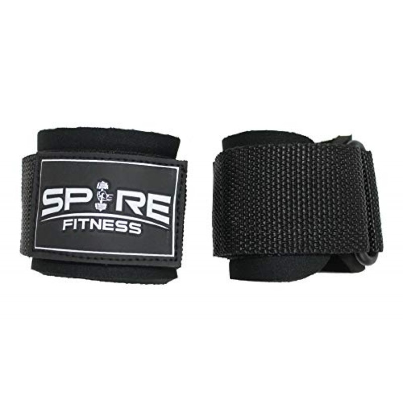 역도용 Spire 손목 랩, NeoTek 쿠션 리프팅 스트랩, 역도용 손목 스트랩, 보디빌딩, 파워리프팅, 근력 훈련, 남성 및 여성용 데드리프트