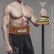 남성과 여성을 위한 Mytra Fusion 역도 벨트 체육관 벨트 10MM 두께 및 4" 폭 100% 정품 가죽 운동 벨트 역도, 파워리프팅, 체육관, 훈련 및 보디빌딩용