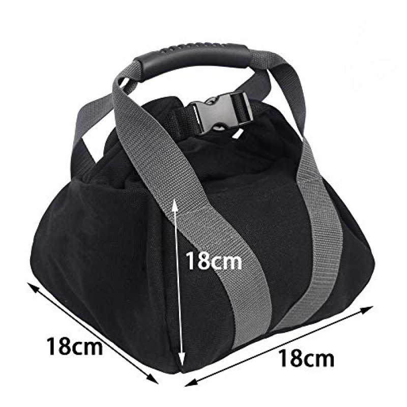 Uranny Kettlebell Sandbag, 조정 가능한 부드러운 모래 가방 체육관 피트니스 바디 빌딩 요가 운동을위한 무게 역도 덤벨
