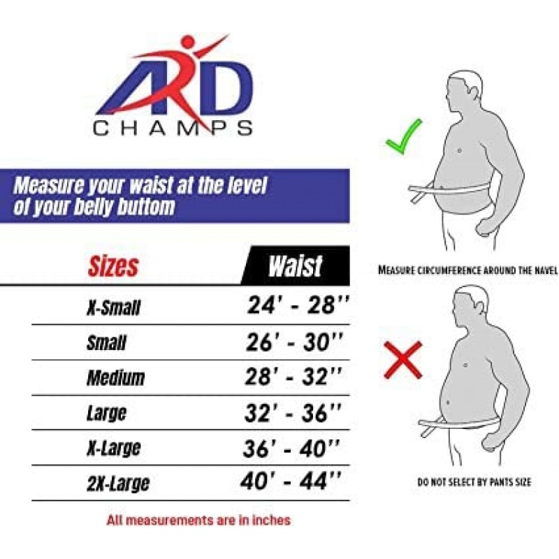 ARD CHAMPS® 10MM 웨이트 파워 리프팅 가죽 레버 프로 벨트 체육관 트레이닝 남성 및 여성용 블랙 역도 벨트 – 무거운 파워리프팅 데드리프트 및 스쿼트 중에 등과 코어를 지원합니다