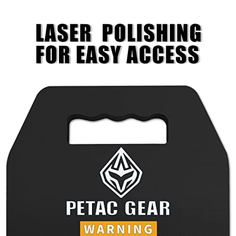 PETAC GEAR 남성용 가중 조끼 용 웨이트 플레이트 운동, 5/10/15/20 LBS 웨이트 강도 훈련 조끼 장비 운동 장비