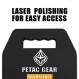 PETAC GEAR 남성용 가중 조끼 용 웨이트 플레이트 운동, 5/10/15/20 LBS 웨이트 강도 훈련 조끼 장비 운동 장비