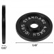 BalanceFrom Cast Iron Olympic 2인치 웨이트 플레이트, 싱글 또는 페어