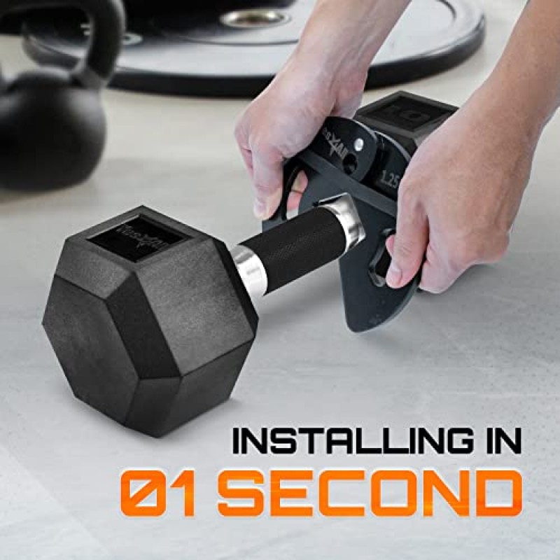 Yes4All 1.25LB 덤벨 분수 웨이트 플레이트 2개/4개 - 덤벨 훈련, 마이크로 로딩 및 신체 운동용으로 설계됨