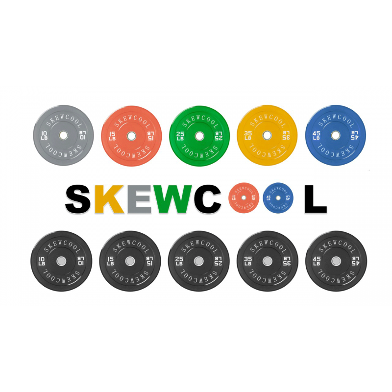 SKEWCOOL 분수 마이크로 웨이트 플레이트 8개 세트 고무 웨이트 플레이트 0.25LB 0.5LB 0.75LB 1 LB 근력 훈련용 올림픽 바벨용 변경 플레이트 웨이트 플레이트