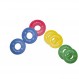SKEWCOOL 분수 마이크로 웨이트 플레이트 8개 세트 고무 웨이트 플레이트 0.25LB 0.5LB 0.75LB 1 LB 근력 훈련용 올림픽 바벨용 변경 플레이트 웨이트 플레이트