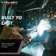 Tru Grit Fitness Hex Elite TPR 덤벨 - 크롬 도금 강철 핸들, TPU 헤드 및 육각형 고무 케이스 끝으로 설계된 고무 덤벨