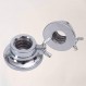 VOSAREA 초커 Dumbell 바벨 클램프 스크류 캡용 바벨 육각 너트 교체 이중 잠금 육각 너트 웨이트 바 스크류 클램프 2PCS 덤벨 바 너트