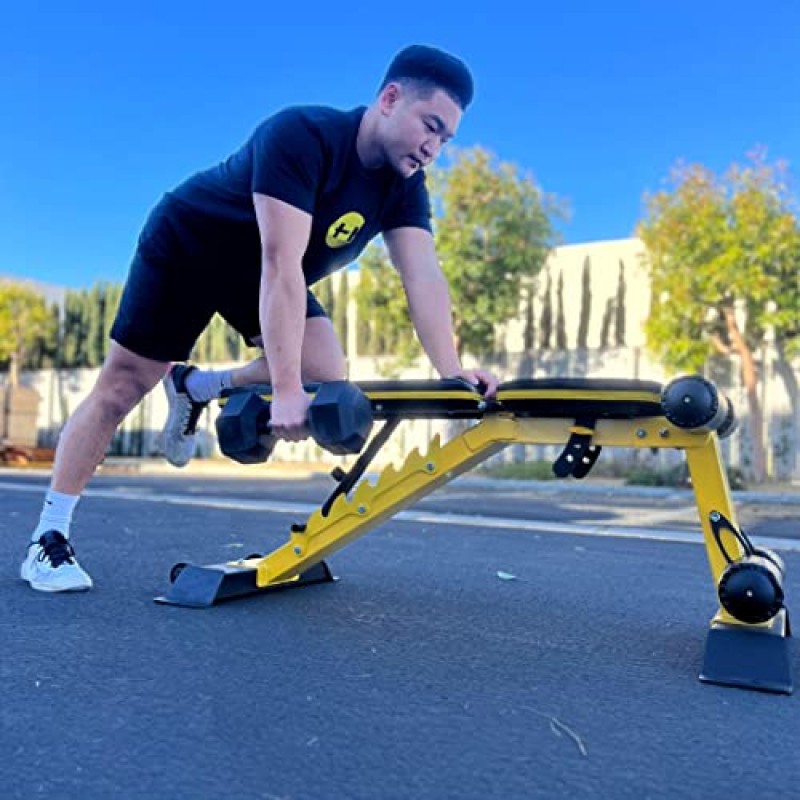HULKFIT 고무 코팅 육각형 덤벨 웨이트 - 블랙