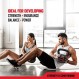 CrossFit 훈련을 위한 충격 방지 플라스틱 코팅이 적용된 RBX 시멘트 케틀벨