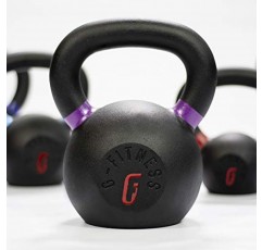 Gfitness Kettlebell 웨이트 편안한 그립 와이드 핸들 | 휴대용 웨이트 그립 여행 운동, 홈 체육관 장비 도구 | 남성 및 여성을 위한 다기능 역도