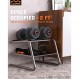 Lusper 조정 가능한 무게 덤벨 세트, 44LB/55LB/66LB 프리 웨이트, 4가지 모드, 바벨로 사용, 스타 칼라가 있는 Kettlebell, 홈 체육관용 웨이트 세트, 남성과 여성을 위한 피트니스 운동 장비