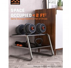 Lusper 조정 가능한 무게 덤벨 세트, 44LB/55LB/66LB 프리 웨이트, 4가지 모드, 바벨로 사용, 스타 칼라가 있는 Kettlebell, 홈 체육관용 웨이트 세트, 남성과 여성을 위한 피트니스 운동 장비
