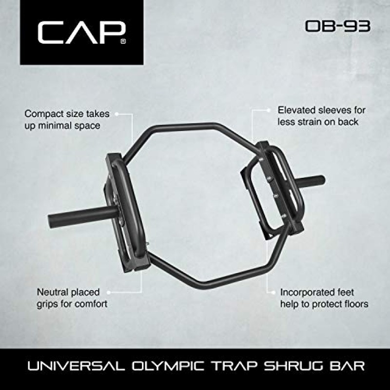 CAP 바벨 올림픽 트랩 바, 육각 바, 슈러그 바, 데드리프트 바