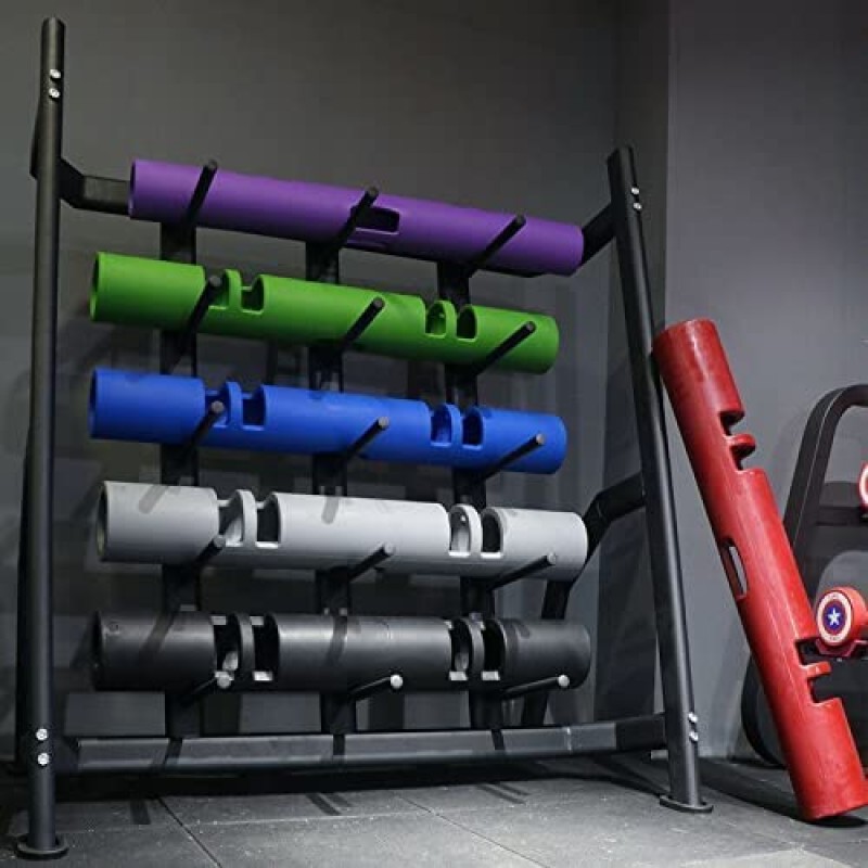 ZC FlyYD 다색 4 ~ 12kg 피트니스 튜브 휴대용 내구성 훈련 고무 웨이트 바 로드 운동 훈련을 위한 무게 베어링 피트니스 TPR 배럴 (13)