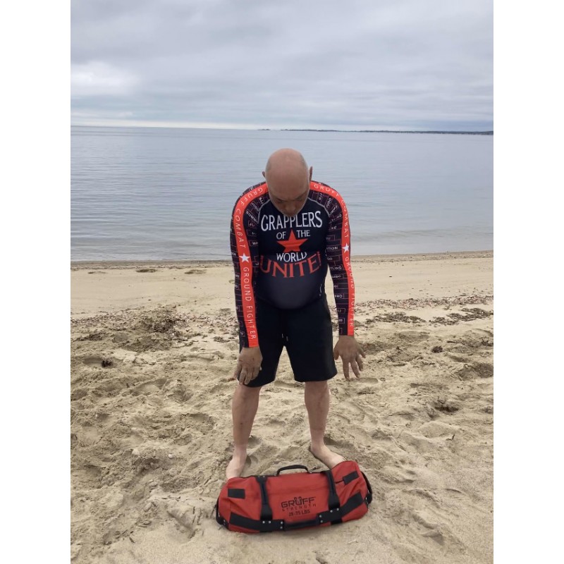 Gruff Combat Fitness Sandbags 더플 샌드백 강도 훈련 크로스 트레이닝 조정 가능한 운동 무게 홈 체육관 용 운동 장비