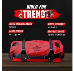 Gruff Combat Fitness Sandbags 더플 샌드백 강도 훈련 크로스 트레이닝 조정 가능한 운동 무게 홈 체육관 용 운동 장비