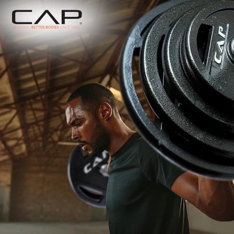 CAP 바벨 올림픽 그립 웨이트 플레이트 컬렉션