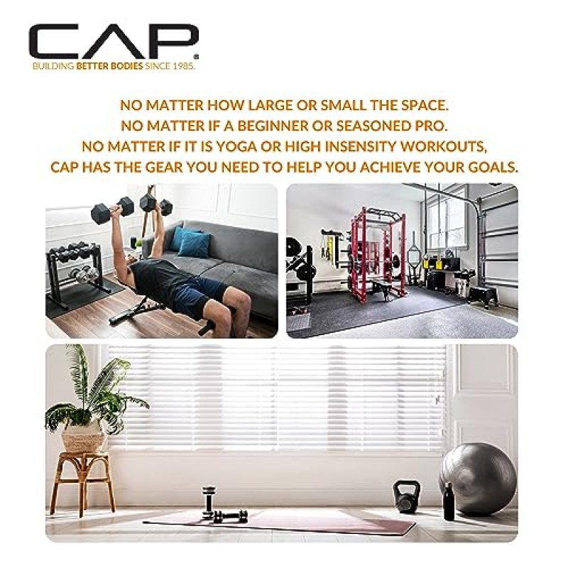 CAP 바벨 올림픽 그립 웨이트 플레이트 컬렉션