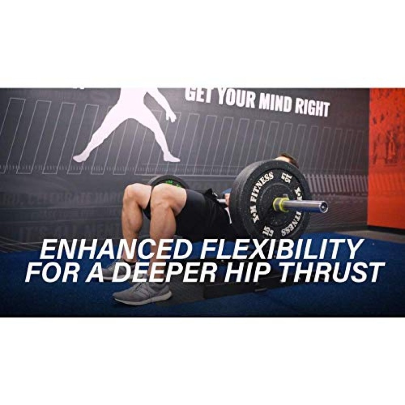 바벨용 Gronk Fitness 엉덩이 스러스트 패드 | 편안함을 더해주는 두꺼운 폼