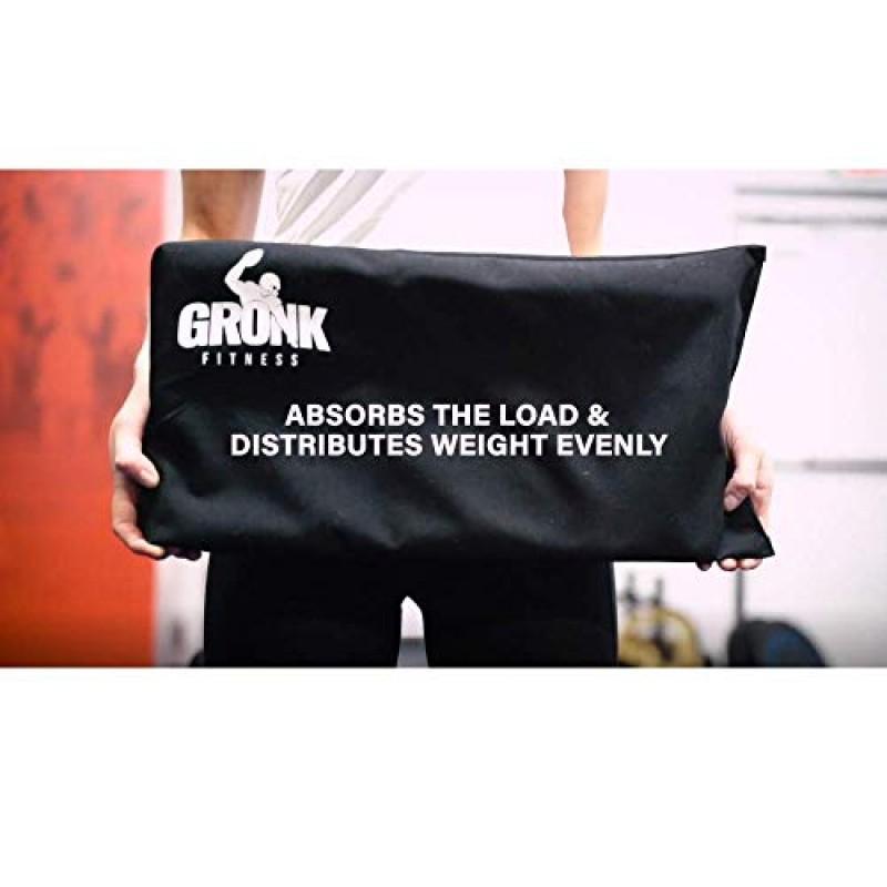 바벨용 Gronk Fitness 엉덩이 스러스트 패드 | 편안함을 더해주는 두꺼운 폼