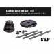 Club Quality 4웨이트 디럭스 바벨 세트(바 포함) by Step Fitness