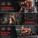 LEADNOVO 조정 가능한 무게 아령 세트, 44Lbs 66Lbs 88Lbs 3 in 1 조정 가능한 무게 아령 바벨 세트, 홈 피트니스 무게 세트 체육관 운동 남성 여성용 커넥팅로드 운동 훈련