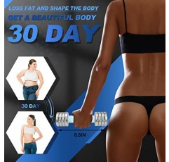 Quvvrev 웨이트 여성용 덤벨 세트 1쌍, 2 LBS-3 LBS-4 LBS-5 LBS 덤벨 2개 세트, 여성용 핑크 웨이트 덤벨, 운동용 조절식 덤벨 세트, 홈 체육관용 라이트 덤벨 세트