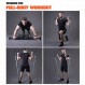 GEKU FIT 저항 밴드 바, 41.5" 코어 근육 훈련, 저항 밴드 훈련, 홈 트레이닝을 위한 ABS 휠 액세서리가 포함된 고강도 운동 바, 최대 부하 800파운드
