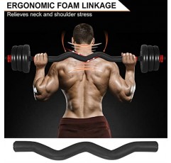 조정 가능한 무게 덤벨 바벨 세트, 4-In-1 덤벨 세트, 44 Lb 프리 웨이트 덤벨, 곡선 바 커넥터 포함, 여성용 남성 운동 피트니스, 홈 체육관 운동 훈련 덤벨 세트