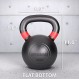 Synergee Cast Iron Kettlebells 근력 훈련, 컨디셔닝 및 기능성 피트니스를 위한 블랙 매트 케틀벨 웨이트