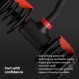 Jayflex Hyperbell EZ 컬 바 - 덤벨을 컬 바벨 세트로 변환 - 역도 홈 운동을 위한 조정 가능한 덤벨 - 암 컬 바 변환기 - 200lb 용량 하이브리드 바벨. 피트니스 매니아에게 적합합니다.