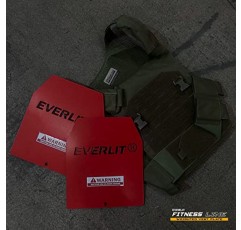 전술용 가중 조끼, 근력 훈련, 달리기, 운동용 EVERLIT 웨이트 플레이트 5.75 LB/ 8.75 LB 쌍