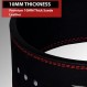 IBRO 파워리프팅 레버 체육관 벨트 - 파워 8MM, 10MM 또는 13MM 익스트림 헤비듀티 정품 가죽 벨트 - 스쿼트 데드리프트 보디빌딩 역도 IPF 파워 리프팅 스트롱맨 남성용