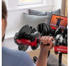 Bowflex SelectTech 552 조절식 덤벨(쌍) 및 스탠드 번들