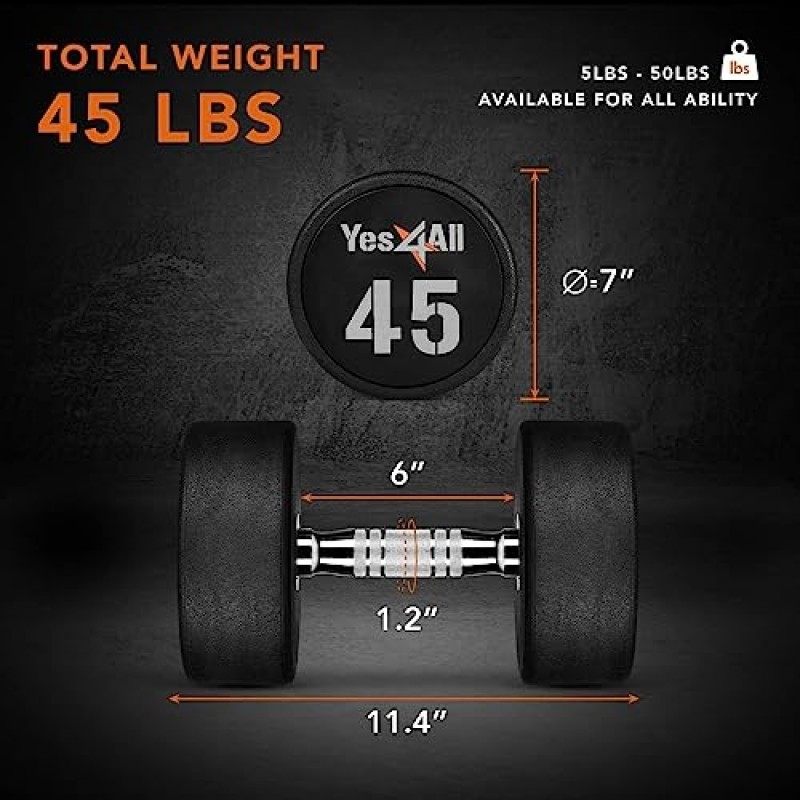 덤벨 - 우레탄 - 45lbs