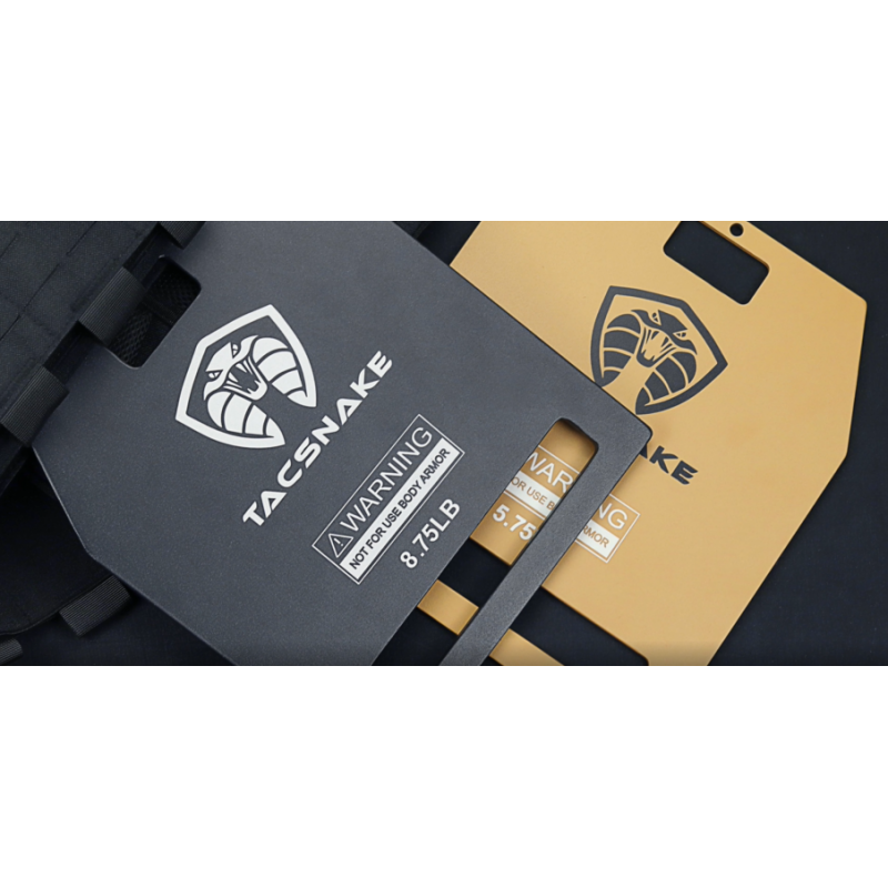 Tacsnake 웨이트 조끼 플레이트 5.75 LB/ 8.75 LB/ 14.75 LB 가중 조끼, 근력 트레이닝, 달리기, 운동용 쌍