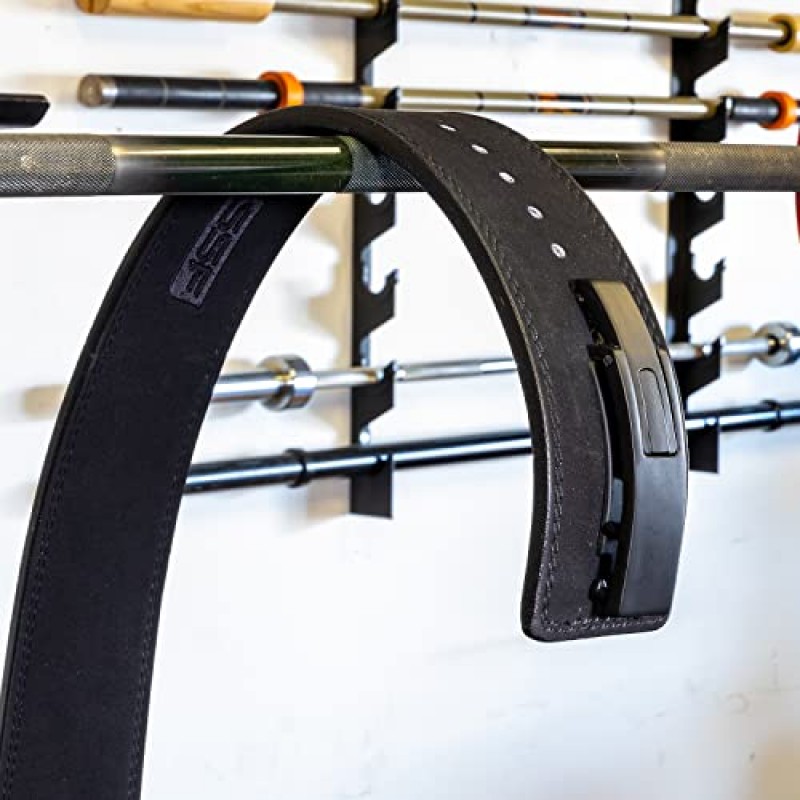 SERIOUS STEEL FITNESS 가죽 역도 벨트 | 파워리프팅, 역도 및 운동 벨트 | 4