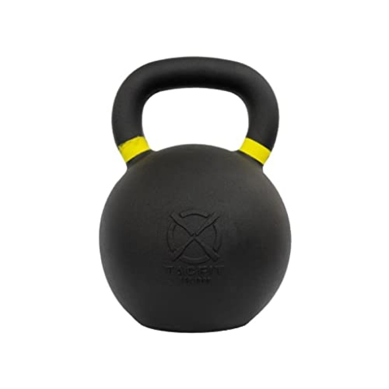 TACFIT 케틀벨(파우더 코팅) - 피트니스, 운동, 근력 운동 및 역도