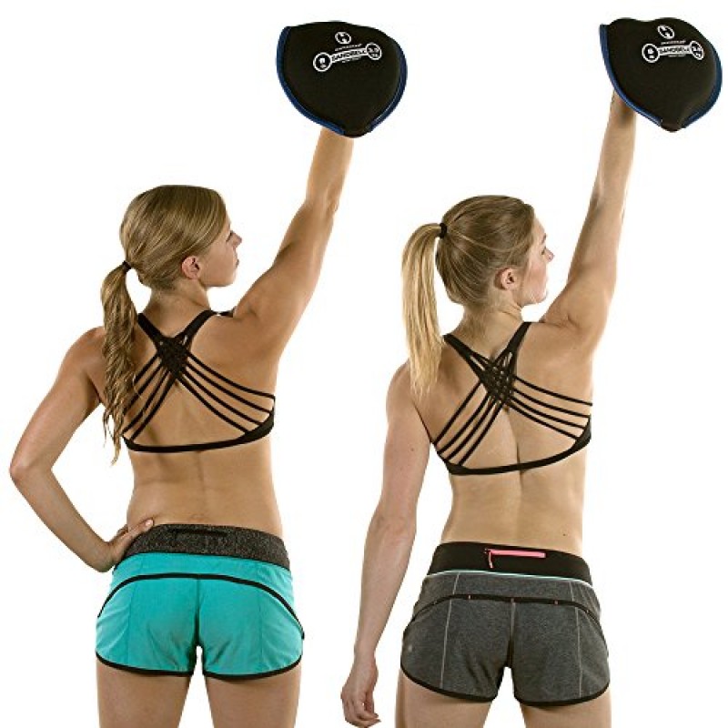 Hyperwear SandBell 네오프렌 SandBag 무중량 비충전 2-50lbs
