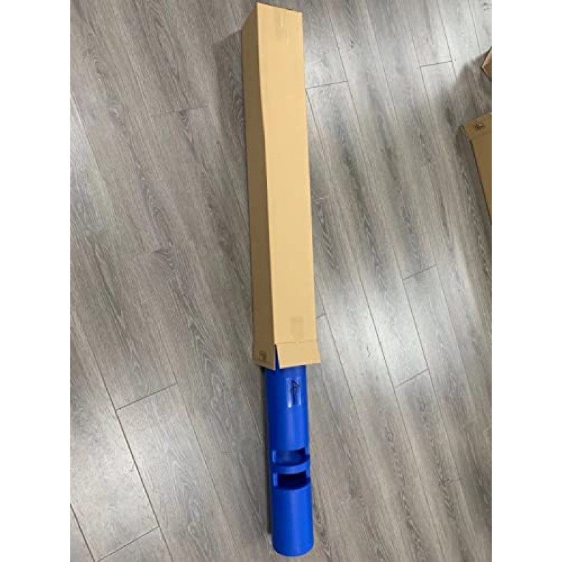 ZC FLYYD 여러 가지 빛깔의 8kg 피트니스 튜브 휴대용 내구성 훈련 고무 무게 막대 무게 베어링 피트니스 TPR 배럴 로드 운동 훈련 - 18LBS